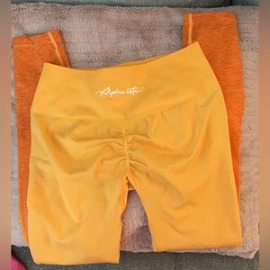 Alphalete Amplify Leggings - Strawberry ombre - Large